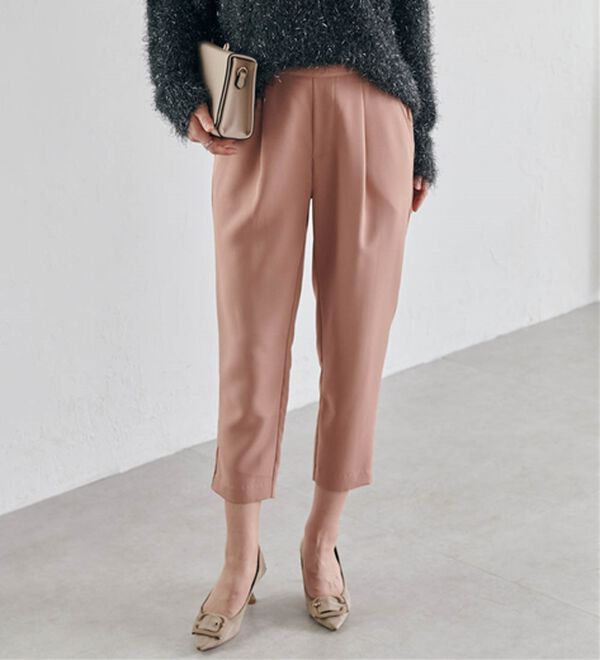 RANAN（ラナン）の「美脚シルエットクロップドパンツ（フルレングスパンツ）」｜詳細画像