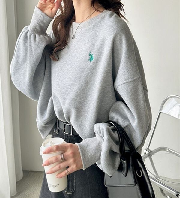 GeeRA（ジーラ）の「【Ｕ．Ｓ．ＰＯＬＯ　ＡＳＳＮ】ショートスウェット（トレーナー・スウェット）」｜詳細画像