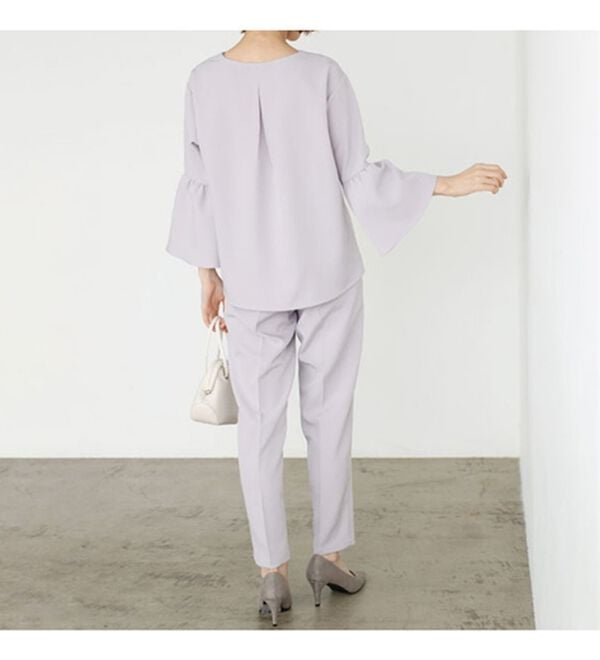 GeeRA（ジーラ）の「パールデザインセットアップ（パンツスーツ）」｜詳細画像