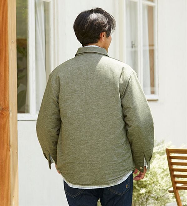 「＜アーノルド　パーマー＞防風中わたシャツアウター（メンズジャケット）」｜詳細画像