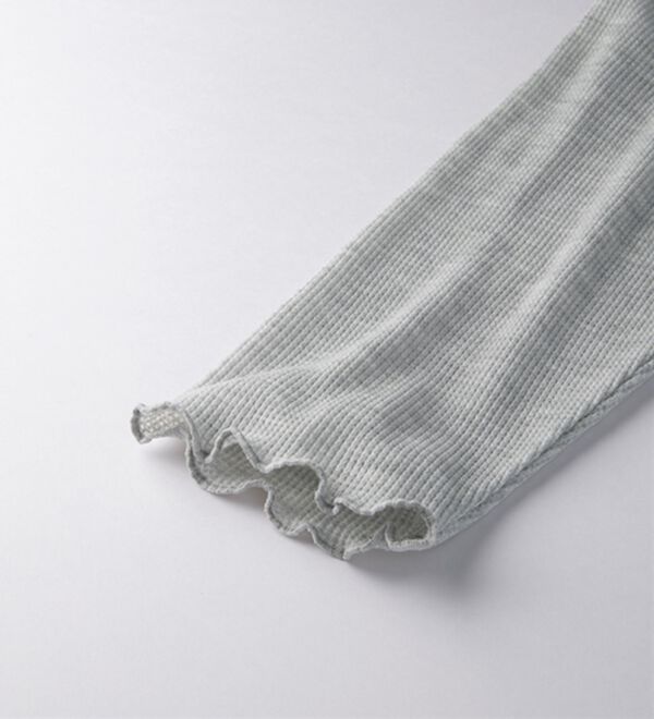 YU'NOW（ユナウ）の「ワッフルプリントルームウエア（パジャマ・ルームウェア）」｜詳細画像