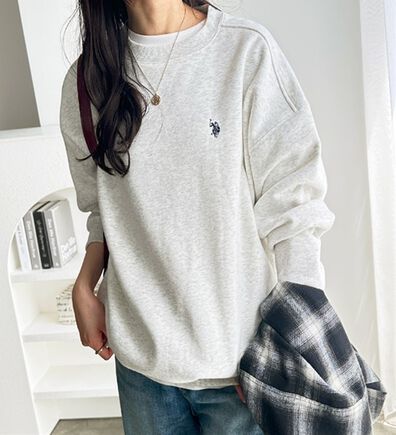 GeeRA（ジーラ）の「【U.S. POLO ASSN.】表ピーチ裏起毛スウェット（トレーナー・スウェット）」