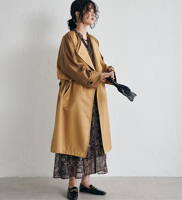 RANAN（ラナン）の「【2点セット】マルチウェイレイヤードコート（ロングコート）」｜詳細画像
