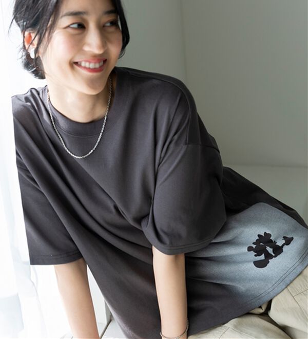 「＜Ｄｉｓｎｅｙ＞綿混素材ゆるっとＴシャツ（カットソー）」｜詳細画像