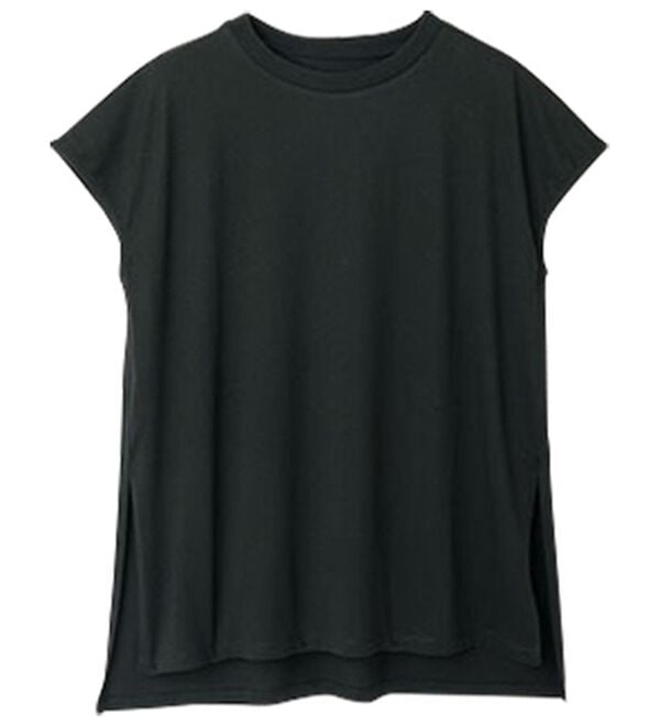 極美品 レオナール コットン フレンチスリーブ チュニック ゆったり38