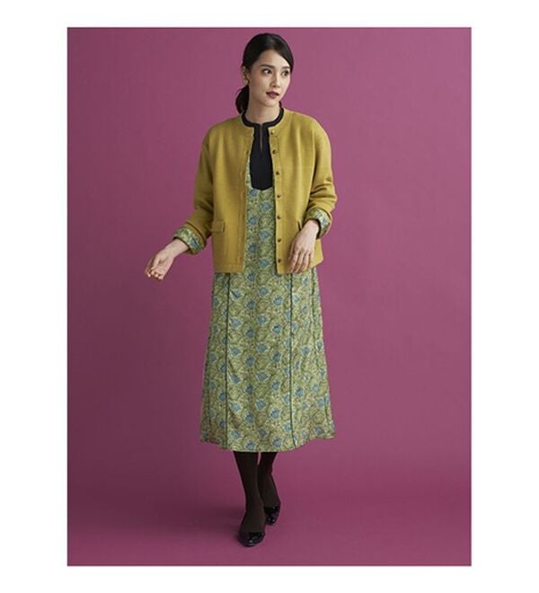 BELLUNA（ベルーナ）の「＜ウィリアムモリス柄＞カーディガン（ニットカーディガン）」｜詳細画像