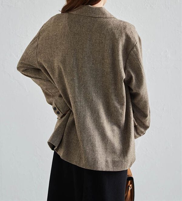 RANAN（ラナン）の「ダブルテーラードツイードジャケット（テーラードジャケット）」｜詳細画像