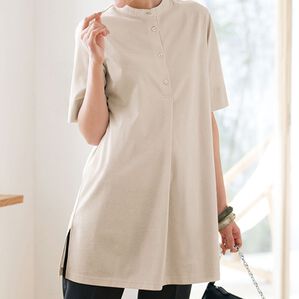 BELLUNA（ベルーナ）の「抗菌防臭汗じみ対策シャツ見えチュニック（チュニック）」｜詳細画像