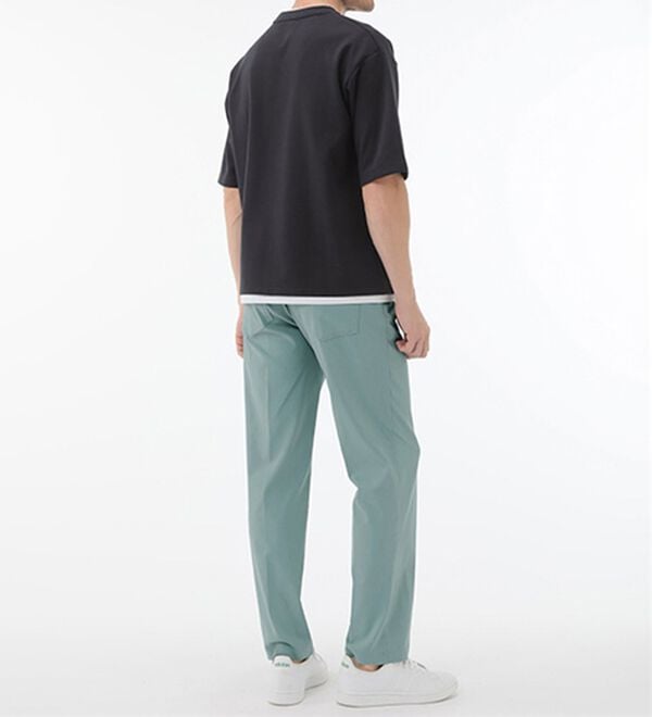 「＜コムルヴァン・オム＞クールリネンイージースラックス（メンズスラックス）」｜詳細画像