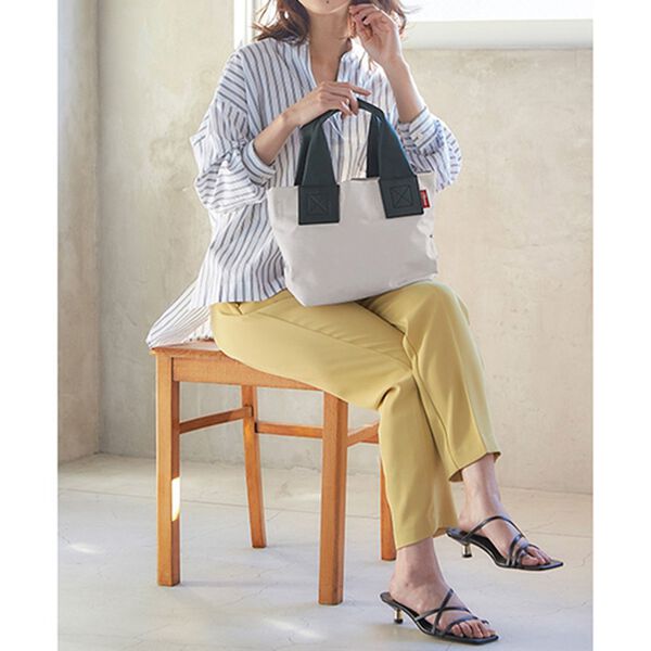 RANAN（ラナン）の「２ＷＡＹはっ水ナイロンミニトートバッグ（トートバッグ）」｜詳細画像