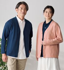 「＜シンプル＆プラス＞毎日活躍！お買得カーディガン（メンズカーディガン）」