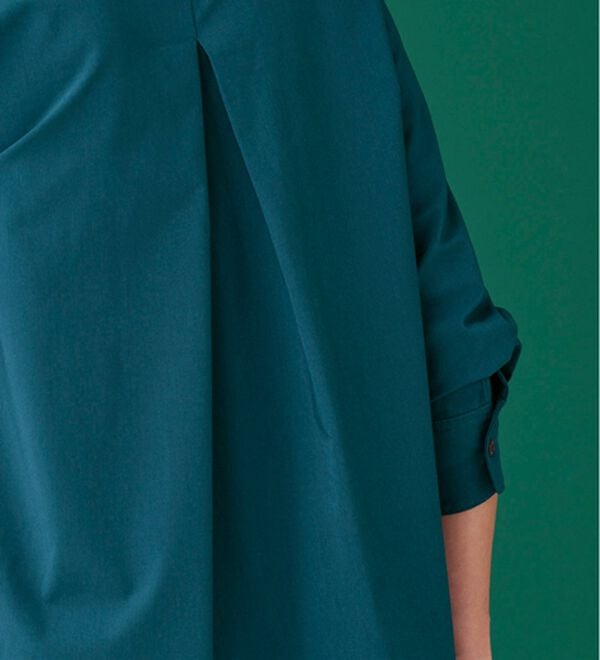 BELLUNA（ベルーナ）の「＜ＳＯＬＯＴＥＸ（Ｒ）＞ストレッチビッグシャツ（シャツ）」｜詳細画像