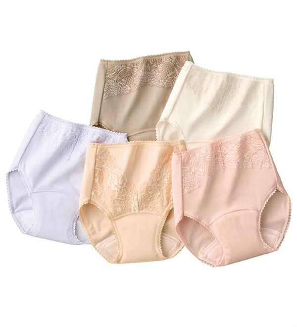 「【５色組】おなかすっぽり安心ショーツ（ショーツ）」｜詳細画像