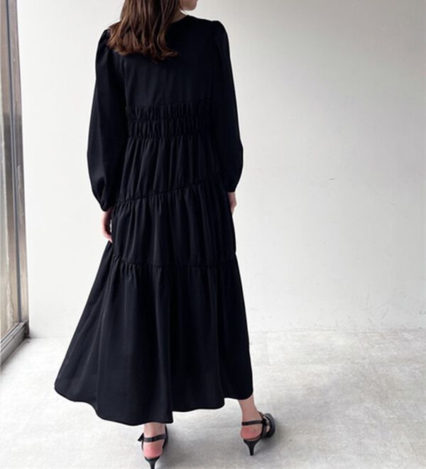 GeeRA（ジーラ）の「オケージョンにも対応！コルセット風デザインワンピ（その他ワンピース）」｜詳細画像