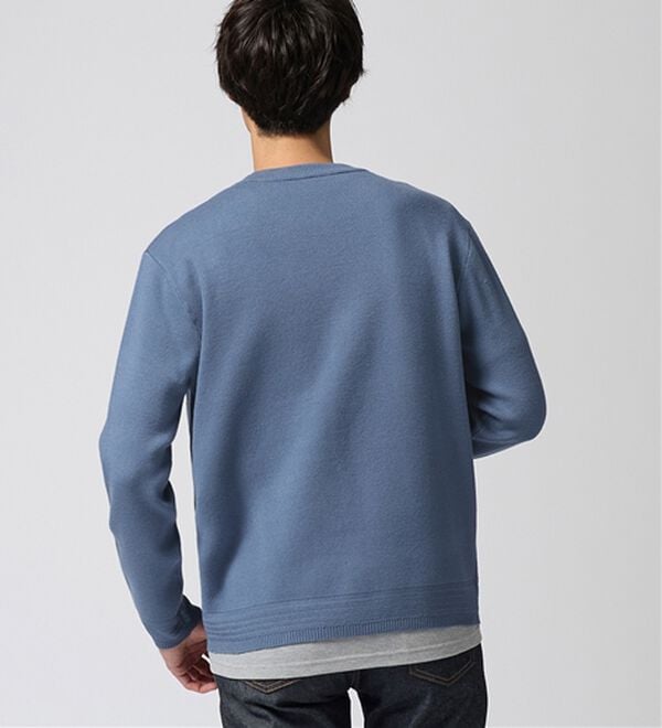 REMEN'S（リメンズ）の「【洗える】やわらかタッチクルーネックセーター（メンズニット・セーター）」｜詳細画像