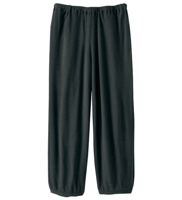 BELLUNA（ベルーナ）の「あったか吸湿発熱素材！ワイドパンツの下にはくぺチパンツ（スパッツ・レギンス）」｜黒