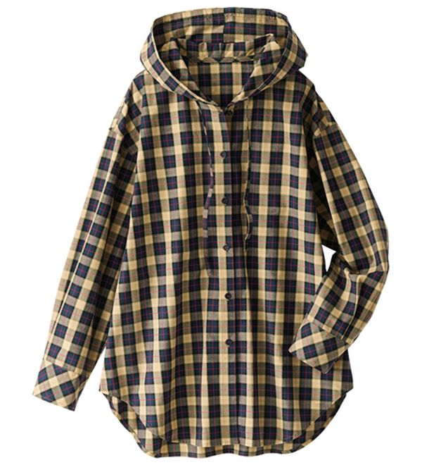BELLUNA（ベルーナ）の「ゆったり楽ちん！ラフゆるシャツパーカー（シャツ）」｜詳細画像