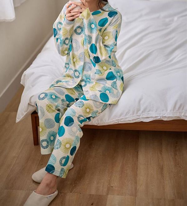 LAVIENNE（ラヴィエンヌ）の「綿入りキルトパジャマ（パジャマ・ルームウェア）」｜詳細画像