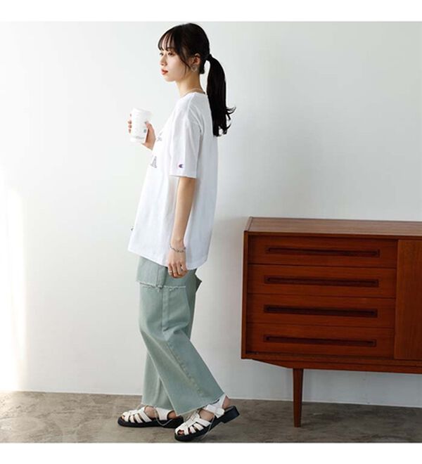 GeeRA（ジーラ）の「【ｃｈａｍｐｉｏｎ】ロゴＴシャツ（Tシャツ）」｜詳細画像