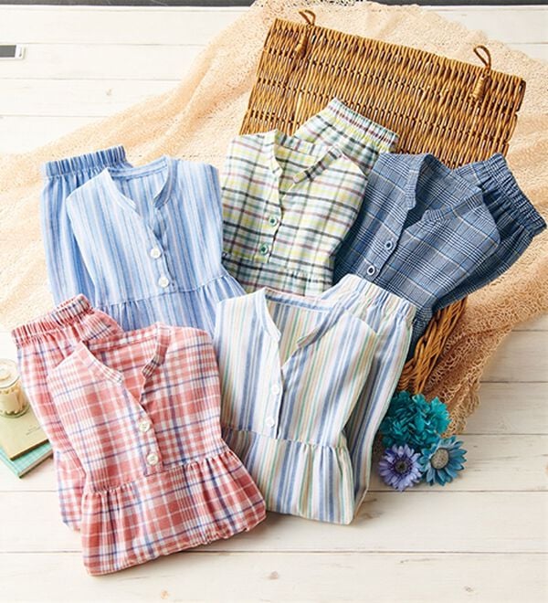 ルフラン（ルフラン）の「毎日の「イロどり」パジャマ（パジャマ・ルームウェア）」｜詳細画像