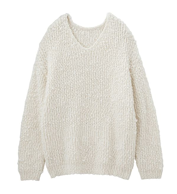 RANAN（ラナン）の「スラブヤーンボリュームニット（ニット・セーター）」｜詳細画像