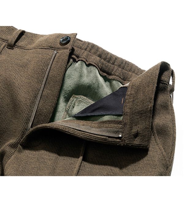 「【３本組】お父さんの暖か裏ベロアパンツ（メンズフルレングスパンツ）」｜詳細画像