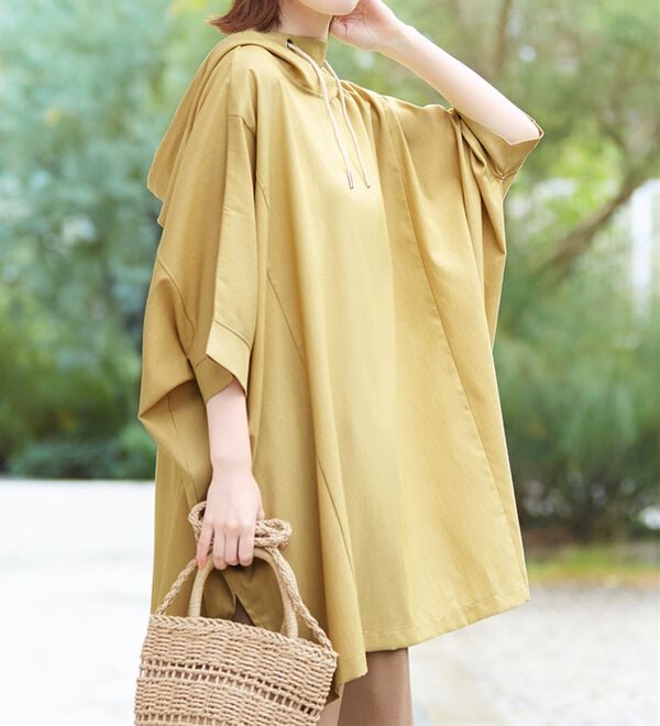 Viola e Viola（ヴィオラ エ ヴィオラ）の「ゆるワイドシルエットパーカーブラウス（パーカー）」｜詳細画像