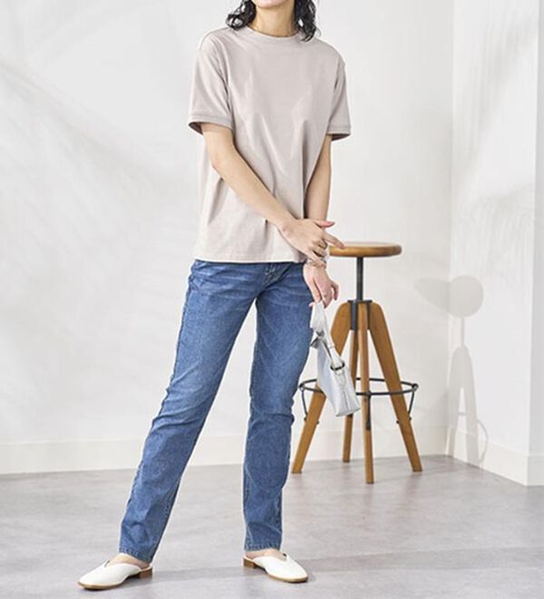 BELLUNA（ベルーナ）の「ヒンヤリ！綿１００％大人顔サマ見えＴシャツ（Tシャツ）」｜詳細画像