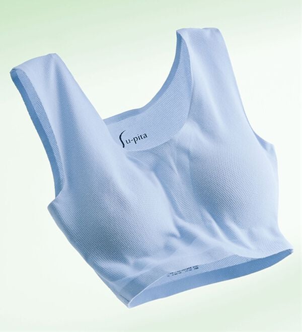 LAVIENNE（ラヴィエンヌ）の「綿混メッシュのＳｕ－ｐｉｔａ（スーピタ）ブラ・ショーツ（別売）（ブラジャー）」｜詳細画像