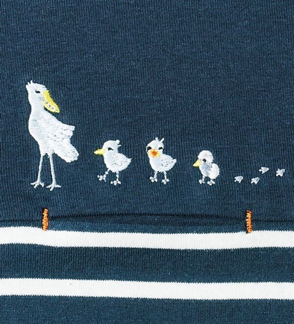 ルフラン（ルフラン）の「綿１００％刺しゅうＴシャツ（Tシャツ）」｜詳細画像