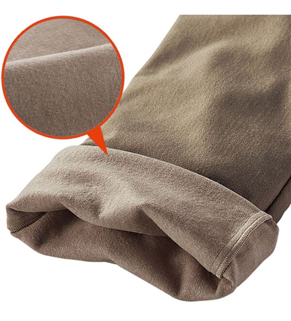 BELLUNA（ベルーナ）の「裏起毛ストレッチブーツカットパンツ（フルレングスパンツ）」｜詳細画像