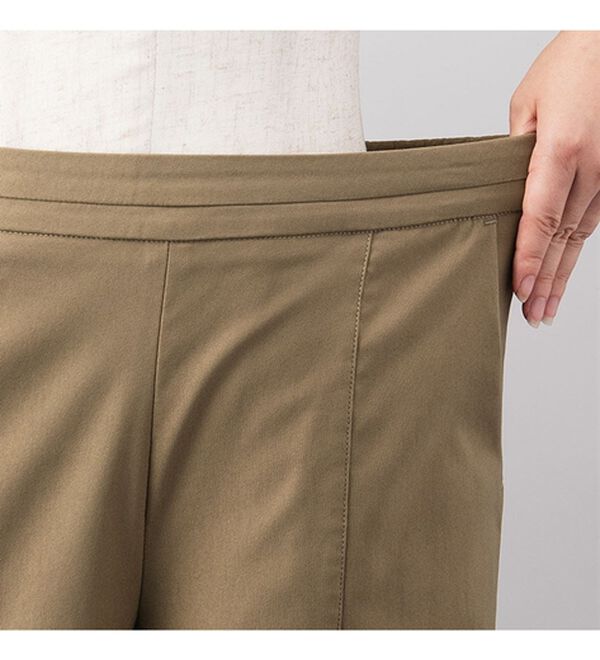 VINNO（ヴィノ）の「ストレッチ素材・スリムテーパードパンツ（テーパードパンツ）」｜詳細画像