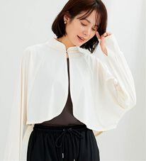 BELLUNA（ベルーナ）の「ヒンヤリ爽快！スタンド衿ボレロ（その他カーディガン）」
