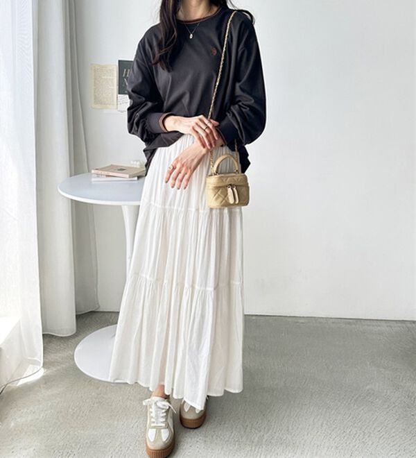 その他 yun US．POLO．ASSN】ライン配色Tシャツ - ベルーナ【公式】