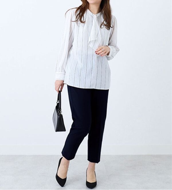 BELLUNA（ベルーナ）の「ストレッチ素材美脚テーパードパンツ（テーパードパンツ）」｜詳細画像