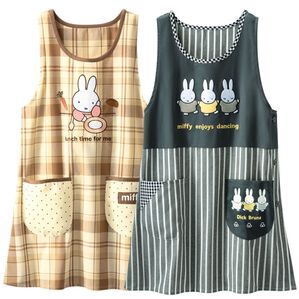 LAVIENNE（ラヴィエンヌ）の「【２枚組】ミッフィーエプロン（エプロン）」｜詳細画像