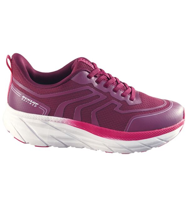 BELLUNA（ベルーナ）の「＜ダンロップリファインド＞５Ｅ軽量ウォーキングシューズ（スニーカー）」｜パープル