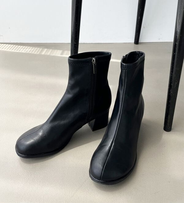 GeeRA（ジーラ）の「【ＡＶＶ】オブリークスクエアトゥブーツ（ブーツ）」｜詳細画像