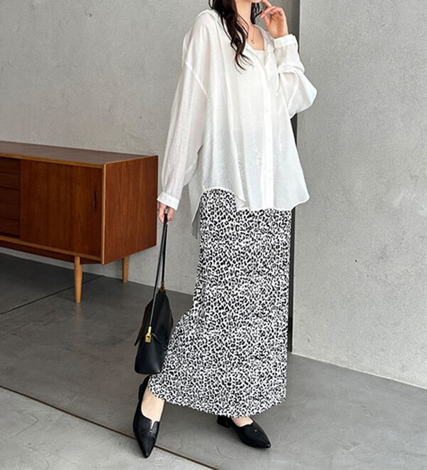 GeeRA（ジーラ）の「セルフカットプリーツナロースカート（ロングスカート）」｜詳細画像