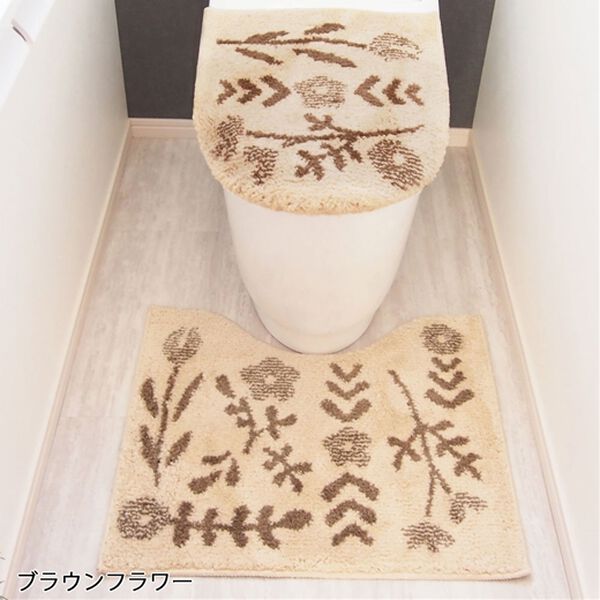 iellio（イエリオ）の「ＳＯＰＯトイレマット２点セット（トイレカバー）」｜詳細画像