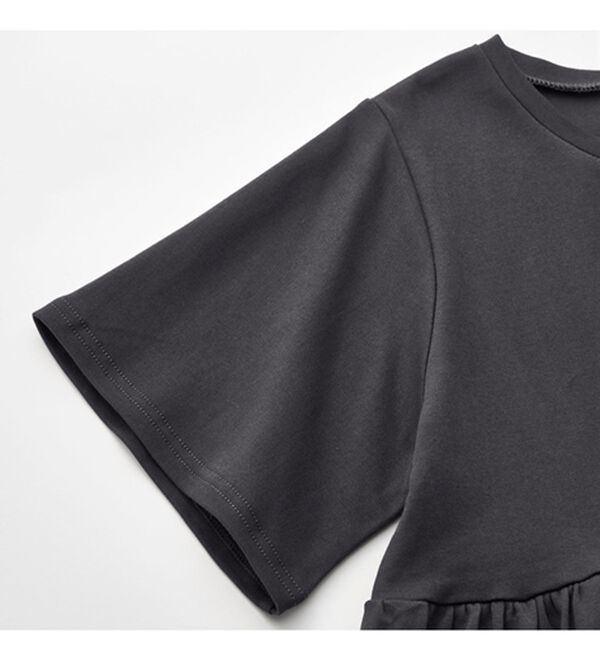 YU'NOW（ユナウ）の「【２点セット】コットン１００％シルケットスムースルームウェアセット（パジャマ・ルームウェア）」｜詳細画像