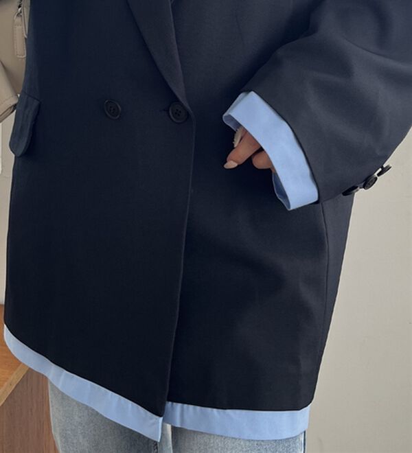 GeeRA（ジーラ）の「レイヤードデザインジャケット（その他ジャケット）」｜詳細画像