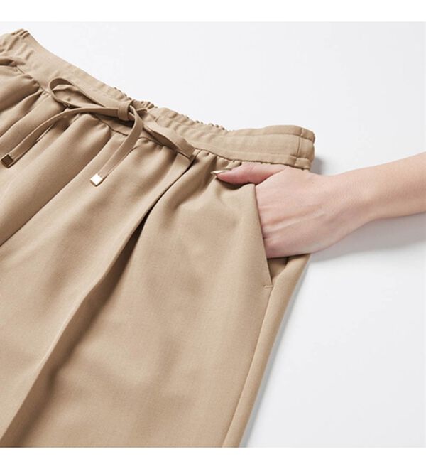 RANAN（ラナン）の「ひんやり！キーネックブラウス&times;パンツ（フルレングスパンツ）」｜詳細画像