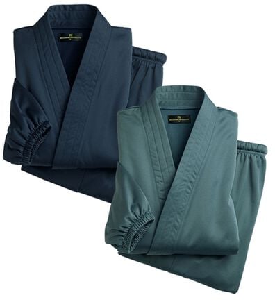 「【２着組】ゴロ寝できちゃうらくちんジャージ作務衣（メンズ和装・浴衣・和装グッズ）」