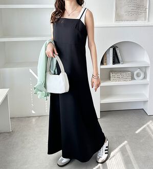 GeeRA（ジーラ）の「バックストラップデザインキャミワンピース（その他ワンピース）」｜詳細画像
