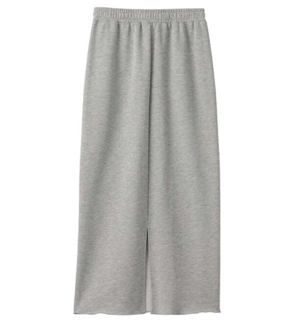 GeeRA（ジーラ）の「すっきり見え！フロントラインスウェットナロースカート（ロングスカート）」｜詳細画像