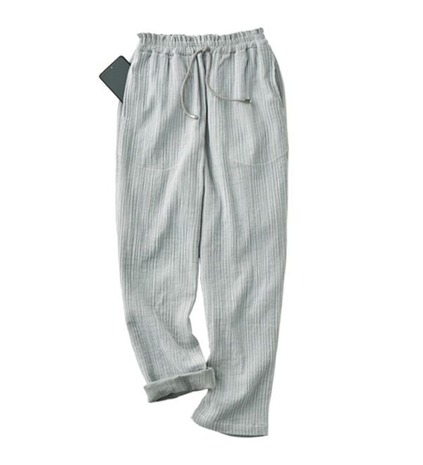 BELLUNA（ベルーナ）の「はき心地抜群！楊柳ダブルガーゼパンツ（その他パンツ）」｜詳細画像