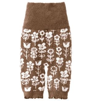LAVIENNE（ラヴィエンヌ）の「もこもこあったかニットパンツ（肌着・インナーウェア）」｜ブラウン