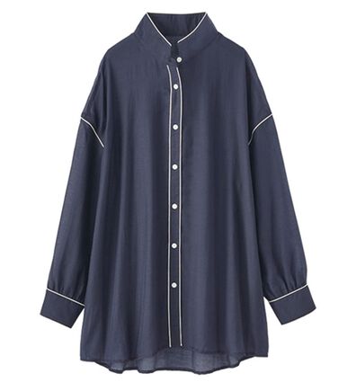 BELLUNA（ベルーナ）の「着るＵＶ対策！テンセル（ＴＭ）繊維混シアーシャツ（シャツ）」