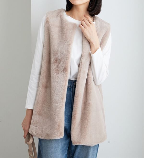 BELLUNA（ベルーナ）の「綿１００％大人顔サマ見えプルオーバー（カットソー）」｜詳細画像